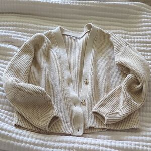 Reformation Cotton Cardigan NWOT